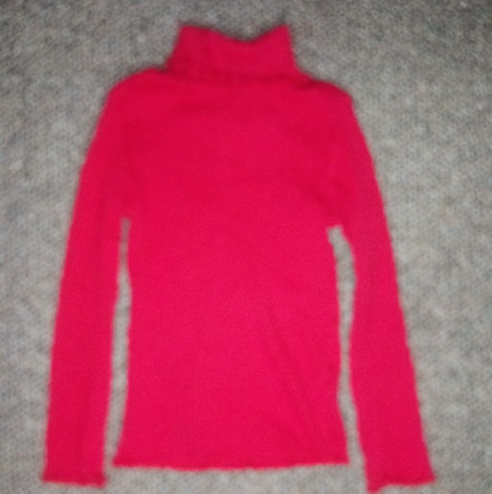 Red Turtleneck Sweater